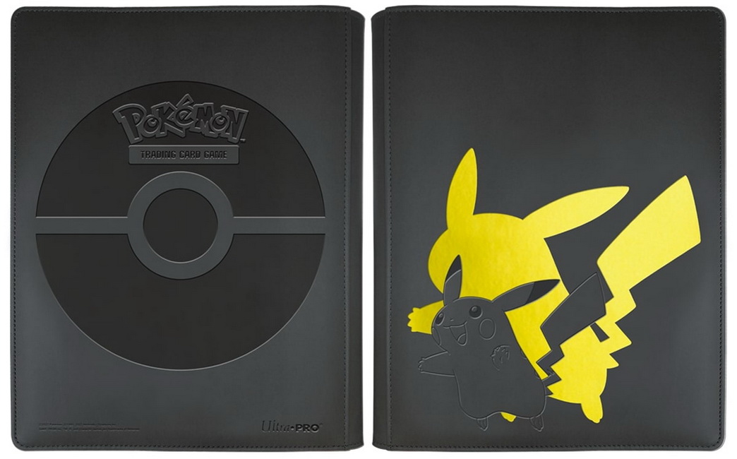 Pokémon PRO-Binder Premium Zippered Ultra-PRO 9+9 tasche Pikachu
