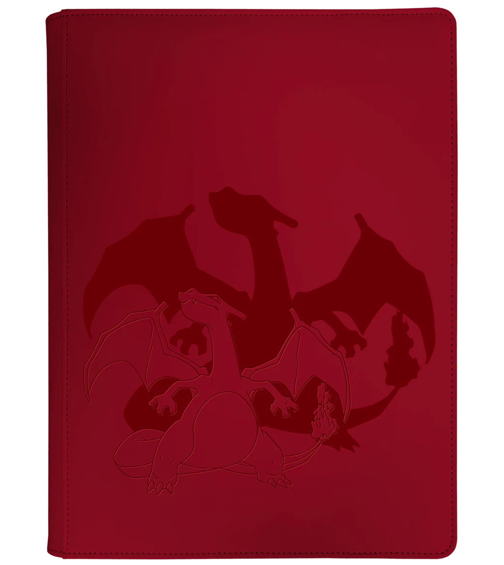 Pokémon PRO-Binder Premium Zippered Ultra-PRO 9+9 tasche Charizard