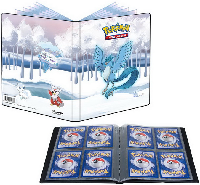 [110] Pokémon UP Album Portfolio 4 tasche/10 fogli + 1 tasca/2 fogli Frosted Forest