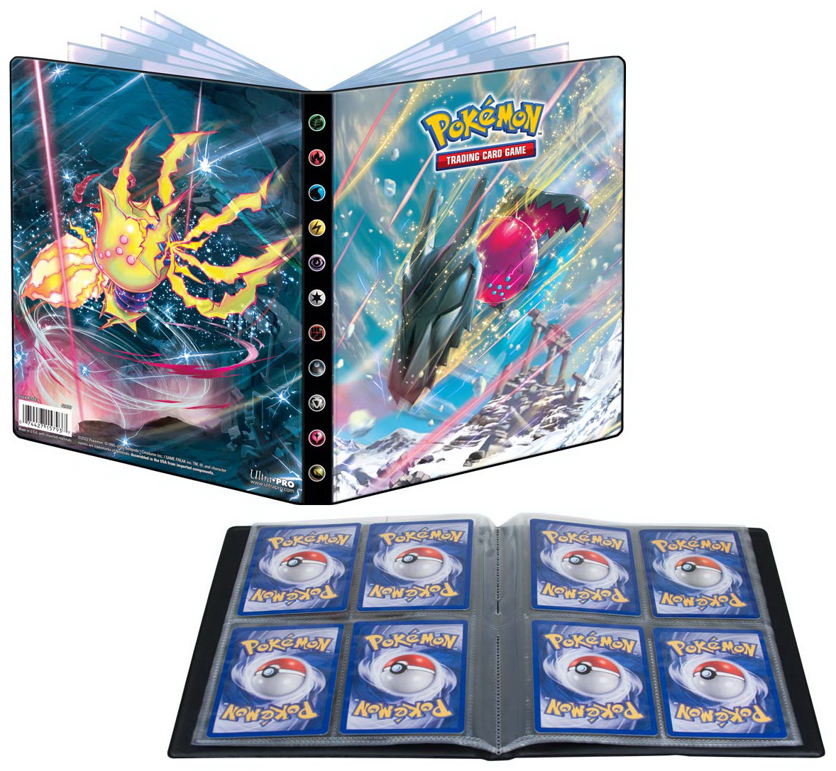 [112] Pokémon UP Album Portfolio 4 tasche/10 fogli + 1 tasca/2 fogli Tempesta Argentata / Silver Tempest