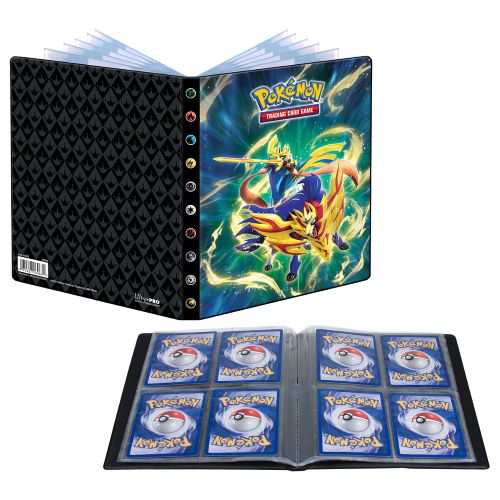 [113] Pokémon UP Album Portfolio 4 tasche/10 fogli + 1 tasca/2 fogli Zenit Regale / Crown Zenit