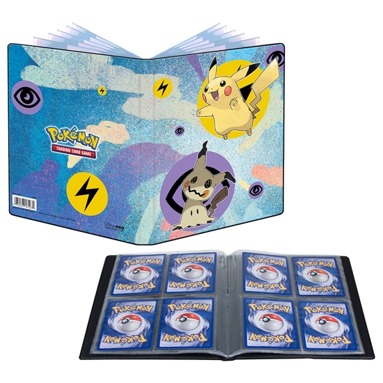[115] Pokémon UP Album Portfolio 4 tasche/10 fogli + 1 tasca/2 fogli Pikachu & Mimikyu