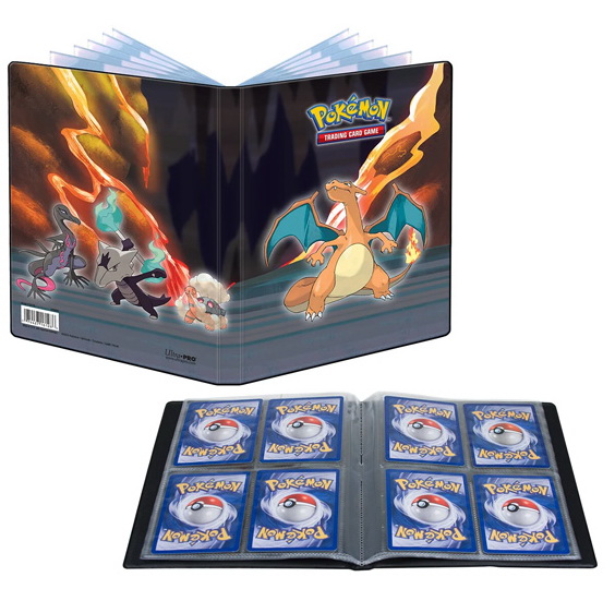 [116] Pokémon UP Album Portfolio 4 tasche/10 fogli + 1 tasca/2 fogli Scorching Summit (Charizard 2023)