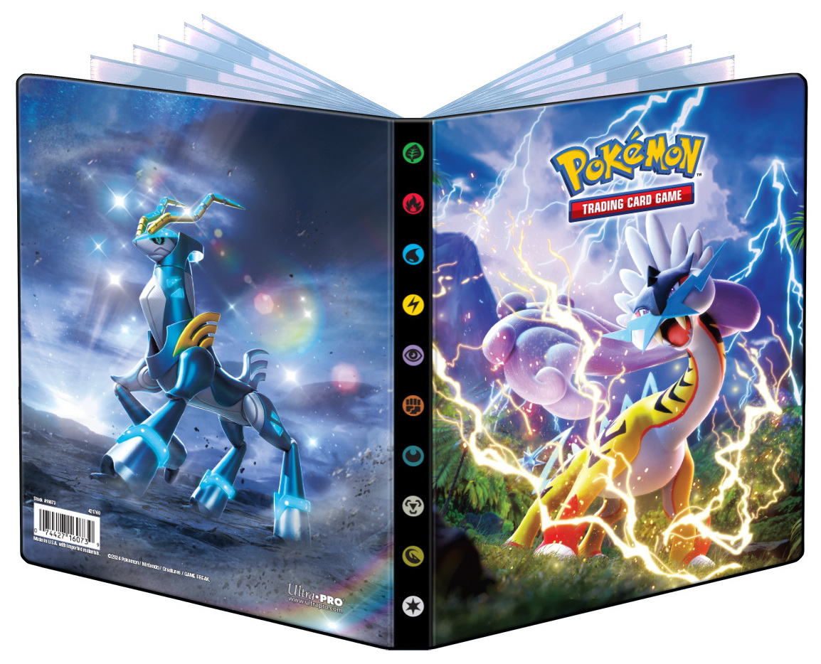 [122] Pokémon UP Album Portfolio 4 tasche/10 fogli + 1 tasca/2 fogli Cronofroze / Temporal Forces