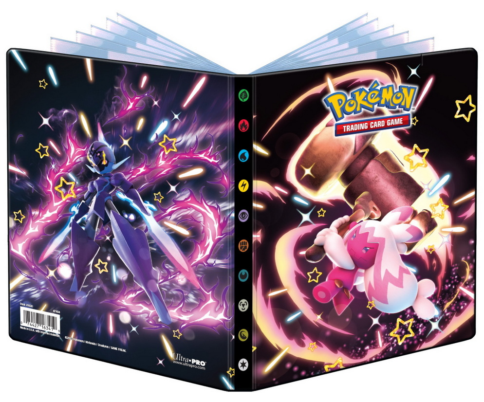 [124] Pokémon UP Album Portfolio 4 tasche/10 fogli + 1 tasca/2 fogli Destino di Paldea / Paldean Fates