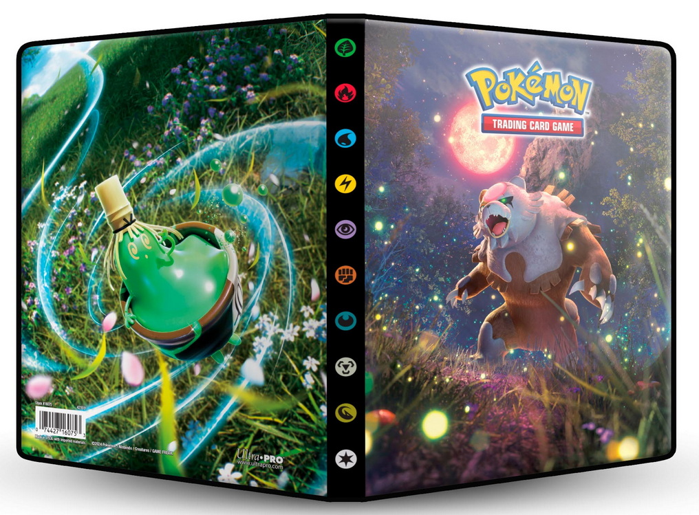 [125] Pokémon UP Album Portfolio 4 tasche/10 fogli + 1 tasca/2 fogli Crepuscolo Mascerato / Twilight Masquerade