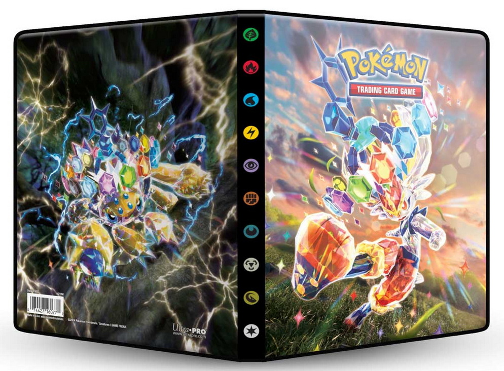 [126] Pokémon UP Album Portfolio 4 tasche/10 fogli + 1 tasca/2 fogli Corona Astrale / Stellar Crown