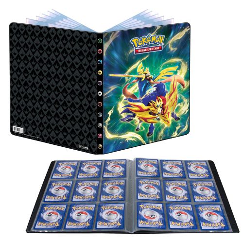 [96] Pokémon UP Album Portfolio 9 tasche/14 fogli Zenit regale / Crown Zenit