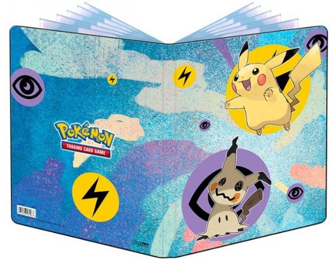 [98] Pokémon UP Album Portfolio 9 tasche/10 fogli Pikachu & Mimikyu