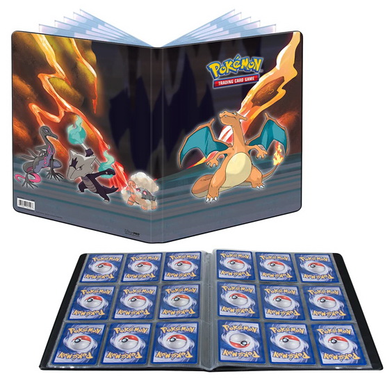 [99] Pokémon UP Album Portfolio 9 tasche/10 fogli Scorching Summit (Charizard 2023)
