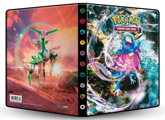[105] Pokémon UP Album Portfolio 9 tasche/14 fogli Cronoforze / Temporal Forces