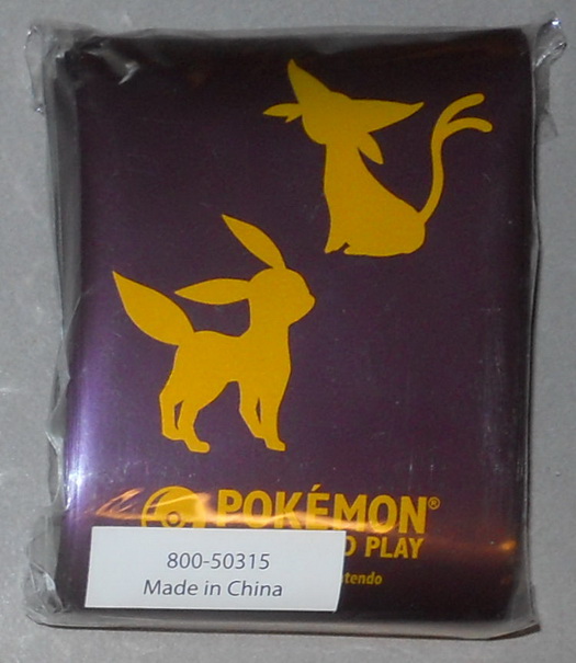 Pokemon - Conf. 60 Sleeves Pokemon O-Play Espeon e Umbreon