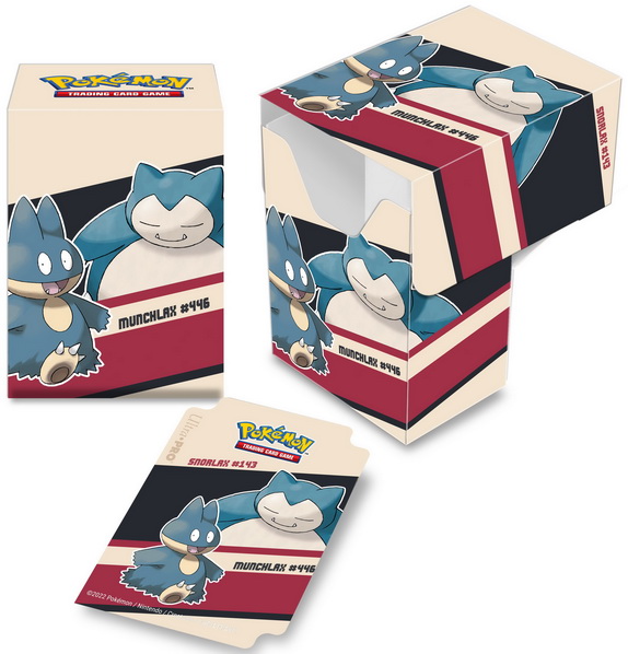 [33] Pokémon Deck Box Ultra-PRO Snorlax & Munchlax