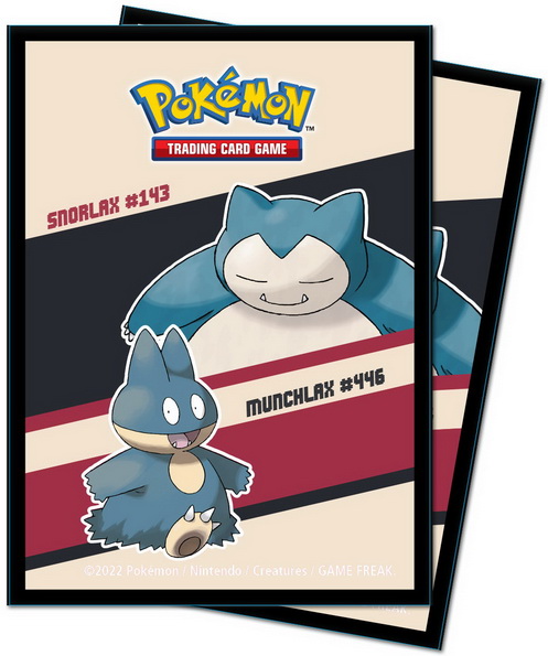 [32] Pokémon Ultra-PRO Confezione 65 Sleeves Snorlax & Munchlax