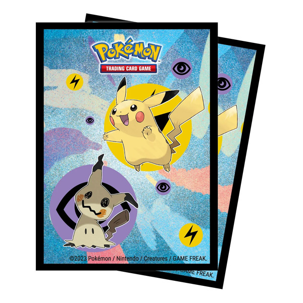 [34] Pokémon Ultra-PRO Confezione 65 Sleeves Pikachu & Mimikyu