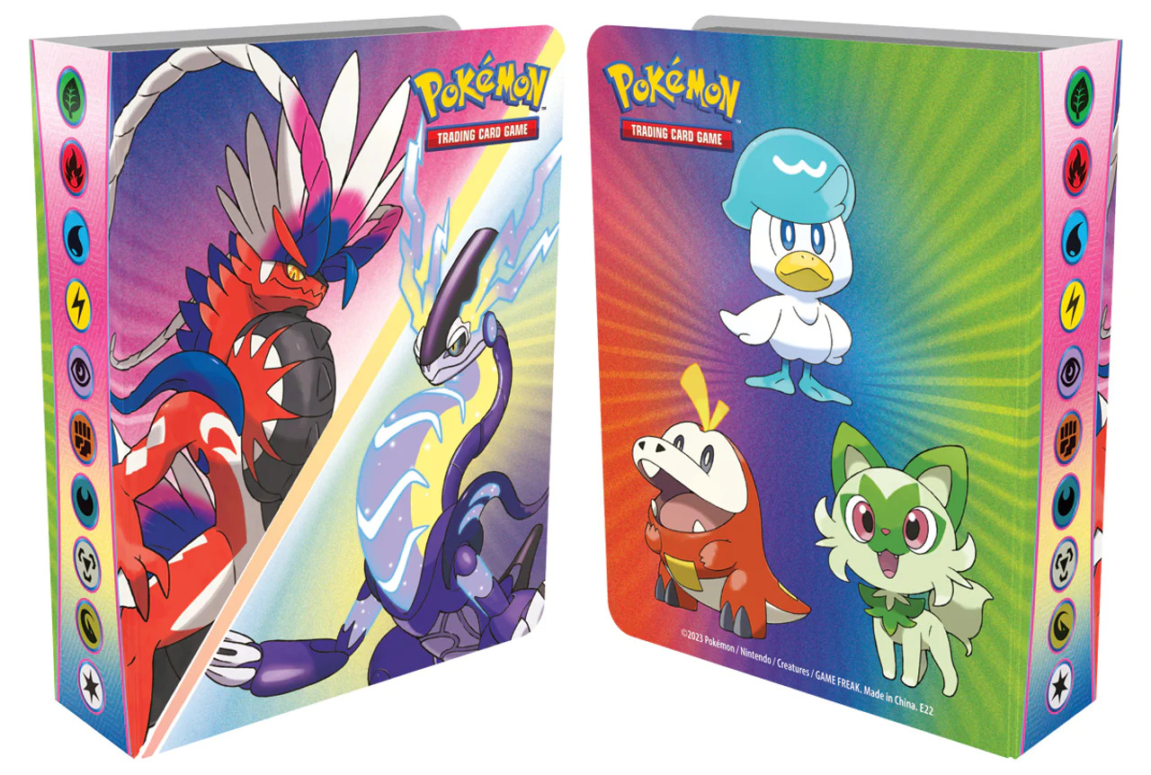 [55] Pokémon - Mini Album 1 tasca Scarlet&Violet