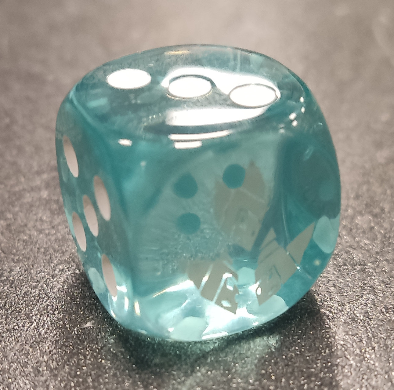 [10] YuGiOh! - Dado D6 HAC1 Teal Ice Barrier