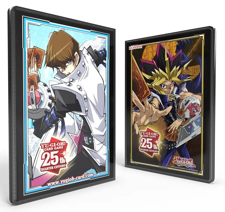 [17] YuGiOh! - Album Portfolio 9 tasche Yugi & Kaiba Quarter Century