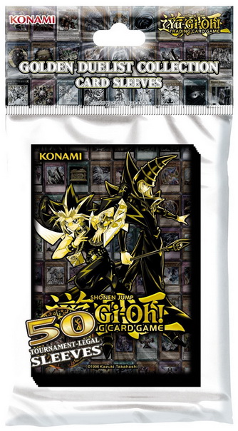 [15] YuGiOh! - Confezione 50 Sleeves Golden Duelist