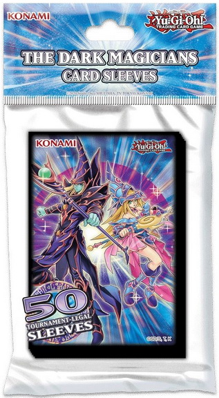 [19] YuGiOh! - Confezione 50 Sleeves The Dark Magicians