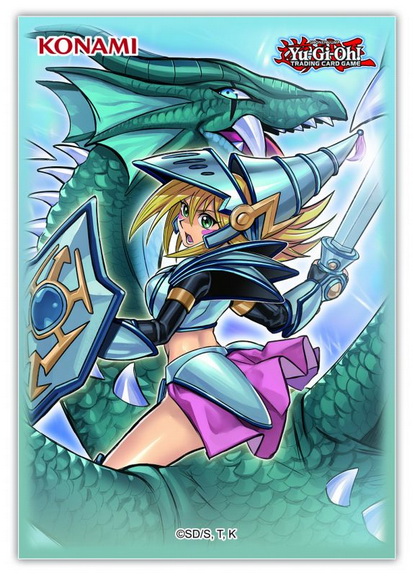 [20] YuGiOh! - Confezione 50 Sleeves Dark Magician Girl the Dragon Knight