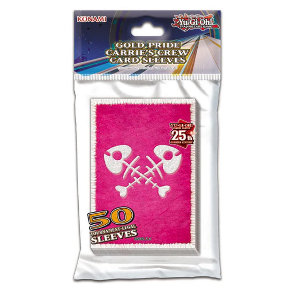 [27] YuGiOh! - Confezione 50 Sleeves Gold Pride