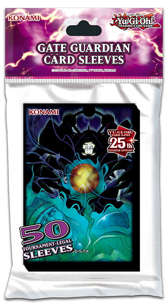 [29] YuGiOh! - Confezione 50 Sleeves Gate Guardian