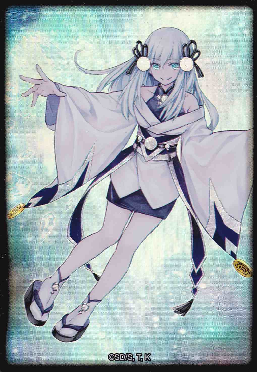 [A 106] YGO - Confezione 70 Sleeves Yuki-Onna, the Ice Mayakashi