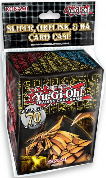 [13] YuGiOh! - Deck Box Slifer, Obelisk & Ra