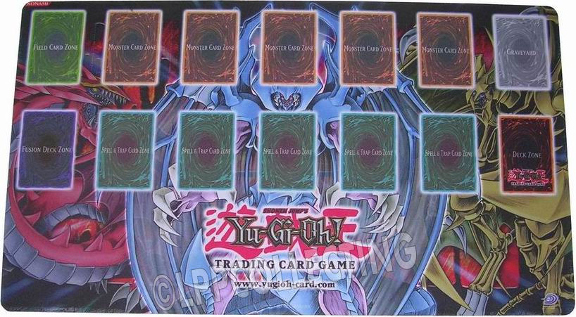 Playmat AEVENT-006 Sacred Beast: Urial, Raviel & Hamon