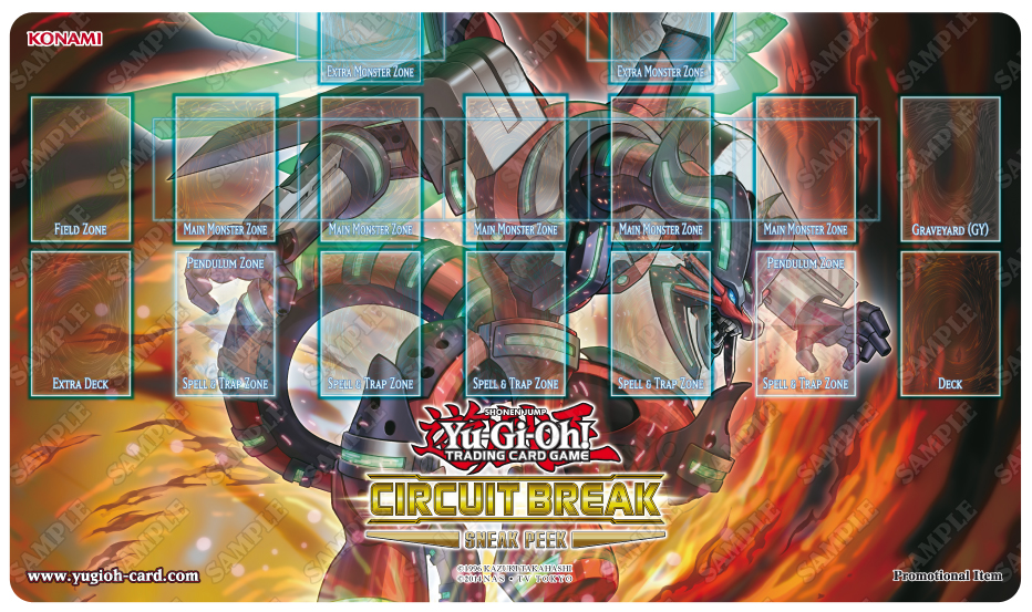 Playmat SP035 - Sneak Peek Circuit Break (CIBR - Distruzione del Circuito)