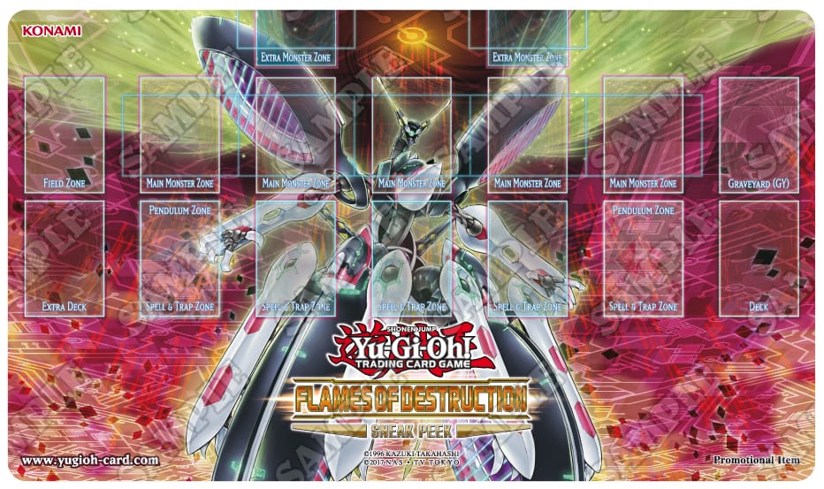 Playmat SP037 - Sneak Peek Flame of Destruction (FLOD - Fiamme della Distruzione)