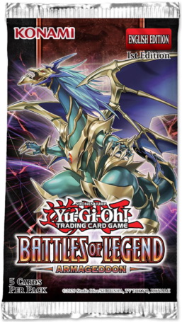 Battles of Legend: Armageddon ENG - Bustina 1st Edition (5 carte per bustina)