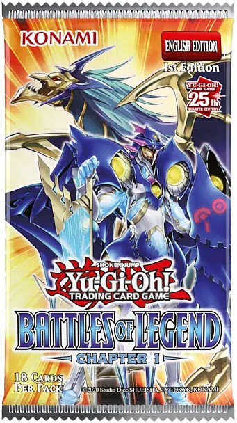 Battles of Legend: Chapter 1 ENG - Bustina 1st Edition (18 carte per bustina)