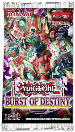 Burst of Destiny ENG - Bustina 1st Edition (9 carte per bustina)