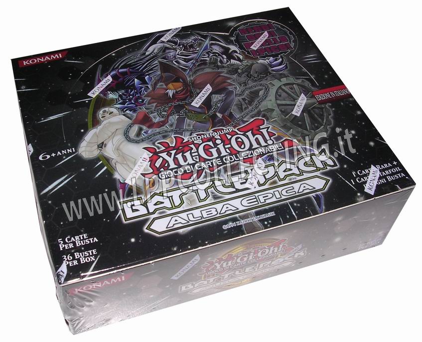 Box 36 bustine Battle Pack: Alba Epica