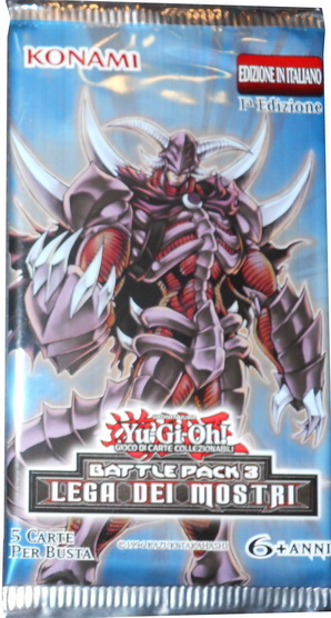 Battle Pack 3: Lega dei Mostri - Bustina 1a Edizione Artwork Custode Infernale EROE Malvagio