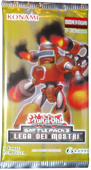 Battle Pack 3: Lega dei Mostri - Bustina 1a Edizione Artwork Genex Alleato Infiammatore
