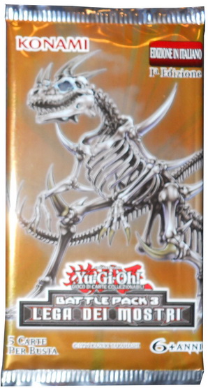 Battle Pack 3: Lega dei Mostri - Bustina 1a Edizione Artwork Schelesauro
