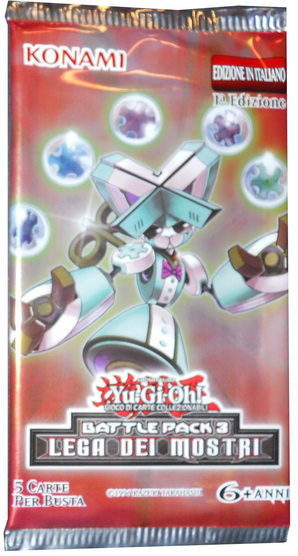 Battle Pack 3: Lega dei Mostri - Bustina 1a Edizione Artwork Giocoliere a Molla