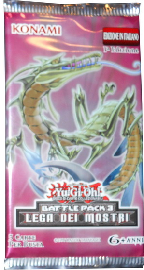 Battle Pack 3: Lega dei Mostri - Bustina 1a Edizione Artwork Drago Schivante