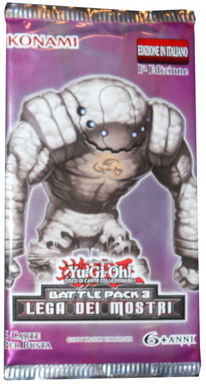 Battle Pack 3: Lega dei Mostri - Bustina 1a Edizione Artwork Uomo di Sabbia Koa