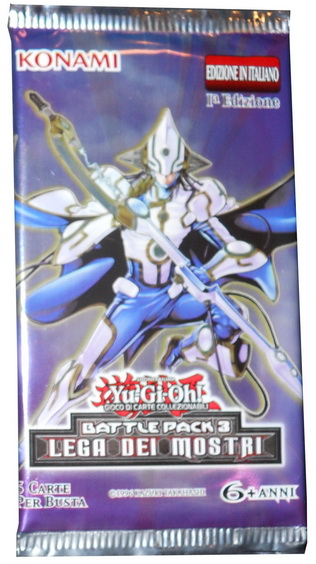 Battle Pack 3: Lega dei Mostri - Bustina 1a Edizione Artwork Stregone Psichico Silente