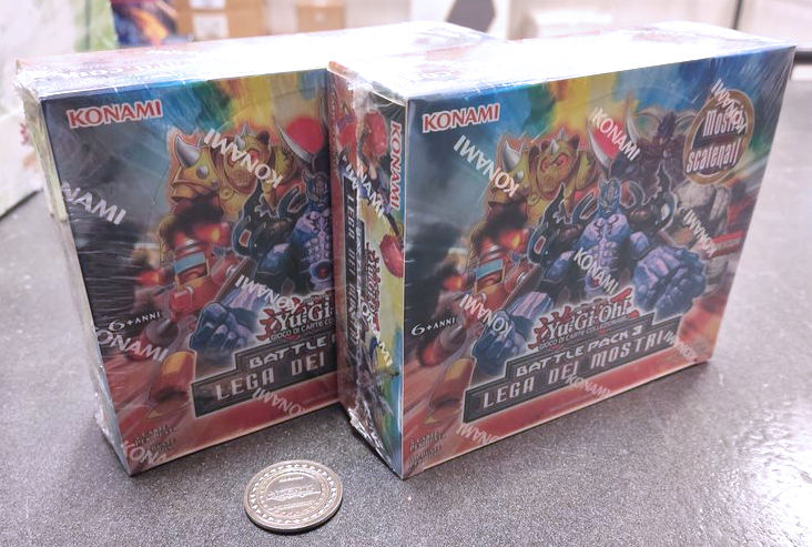 Battle Pack 3: Lega dei Mostri - 2x Box 36 bustine 1a Edizione