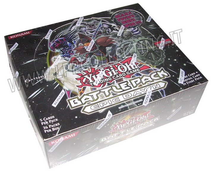 Box 36 bustine Battle Pack: Epic Dawn