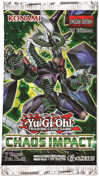 Chaos Impact ENG - Bustina 1st Edition (9 carte per bustina)