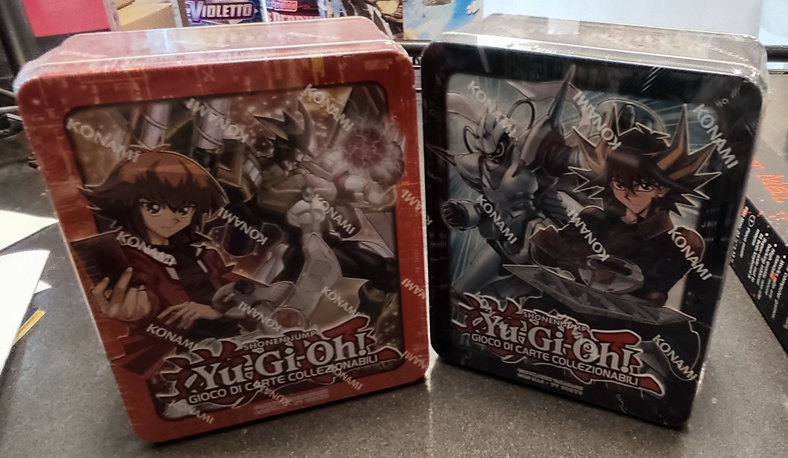Tin Set 2018 ITA - Coppia Mega Tin Jaden Yuki + Yusei Fudo