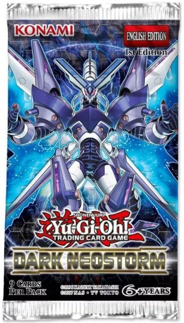 Dark Neostorm ENG - Bustina 1st Edition (9 carte per bustina)