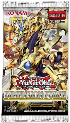 Dimension Force ENG - Bustina 1st Edition (9 carte per bustina)