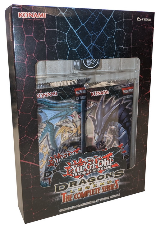 Dragons of Legend: The Complete Series - Confezione (2 buste da 18 carte + 1 dado)